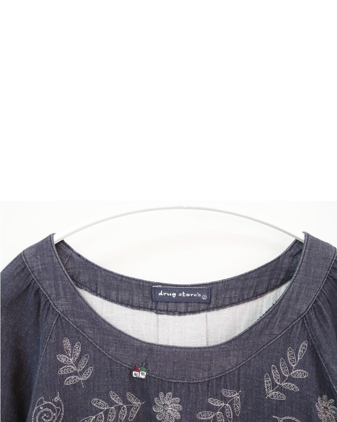 Drug store denim one-piece 상품이미지6