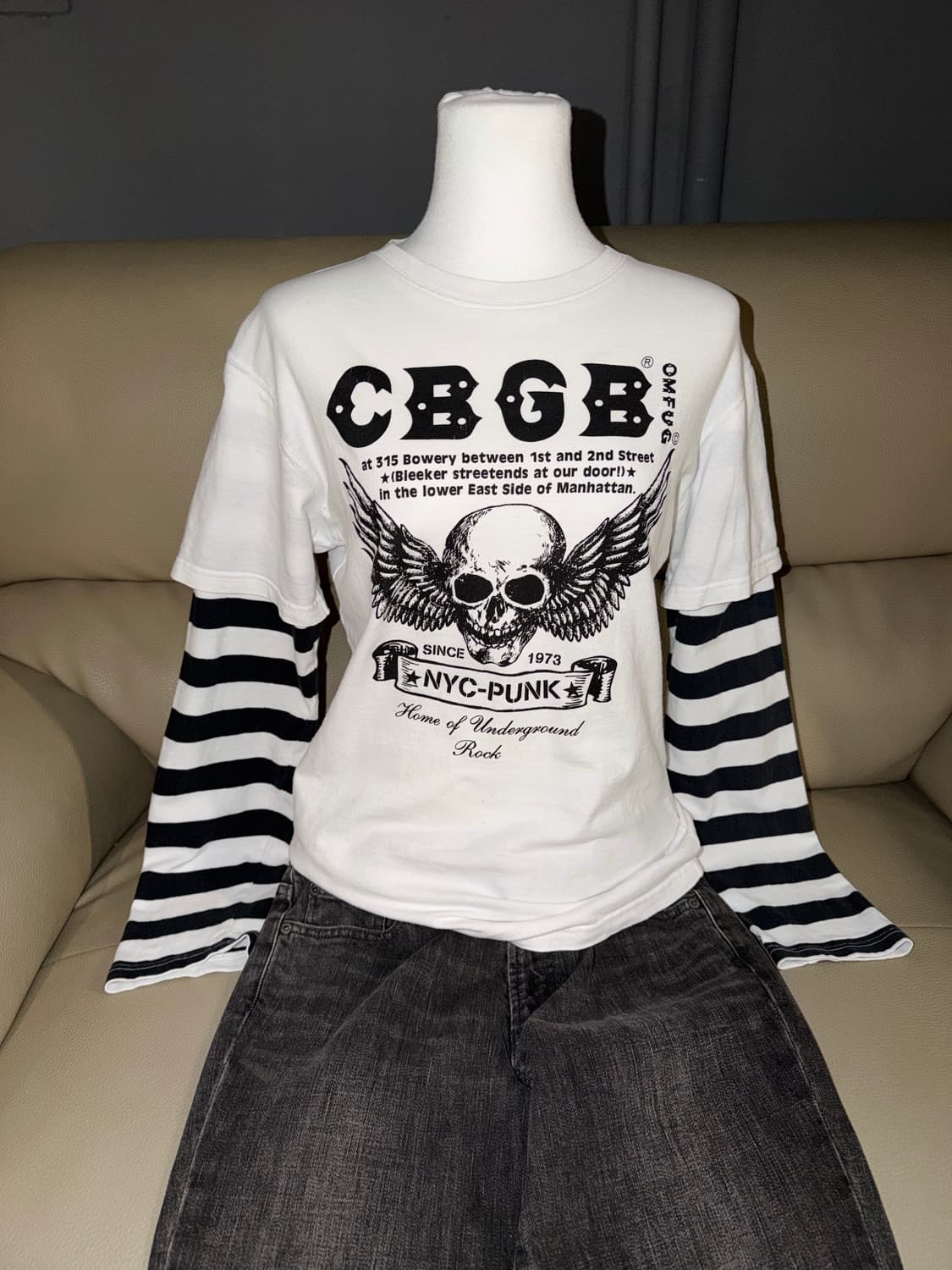 Punk girl codi set 상품이미지2