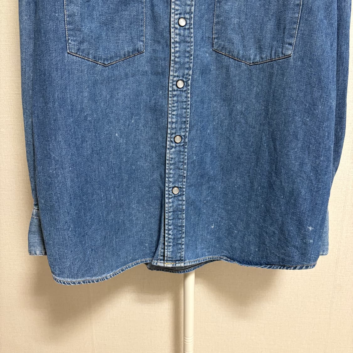 리 Lot 0450 웨스턴 데님 셔츠 / 중청, M 상품이미지3