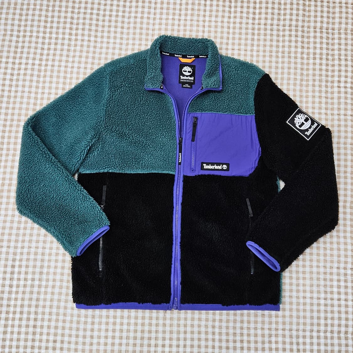 팀버랜드 오버핏 플리츠 집업자켓 남자100 상품이미지1