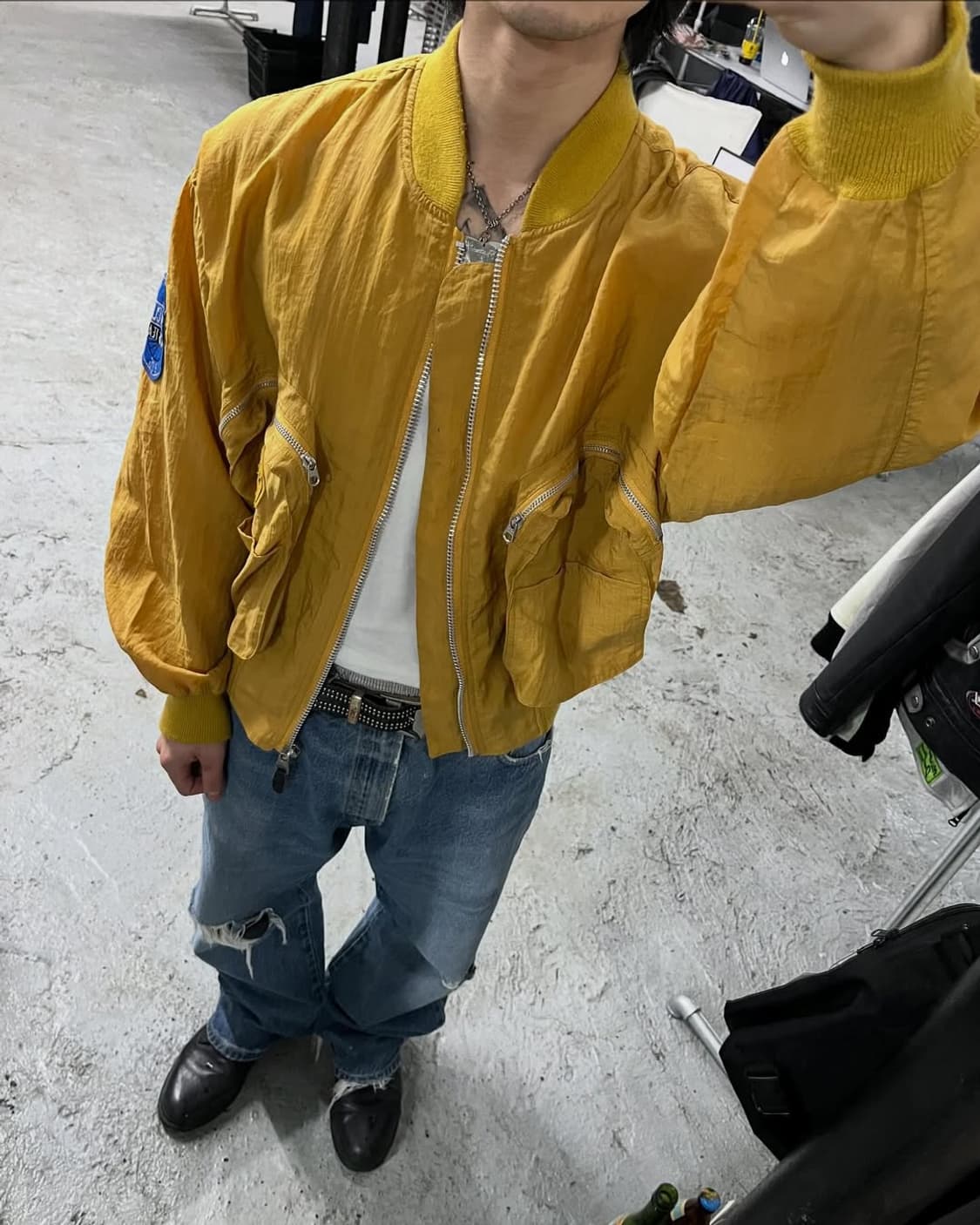 The Rider racing bomber jacket 상품이미지1