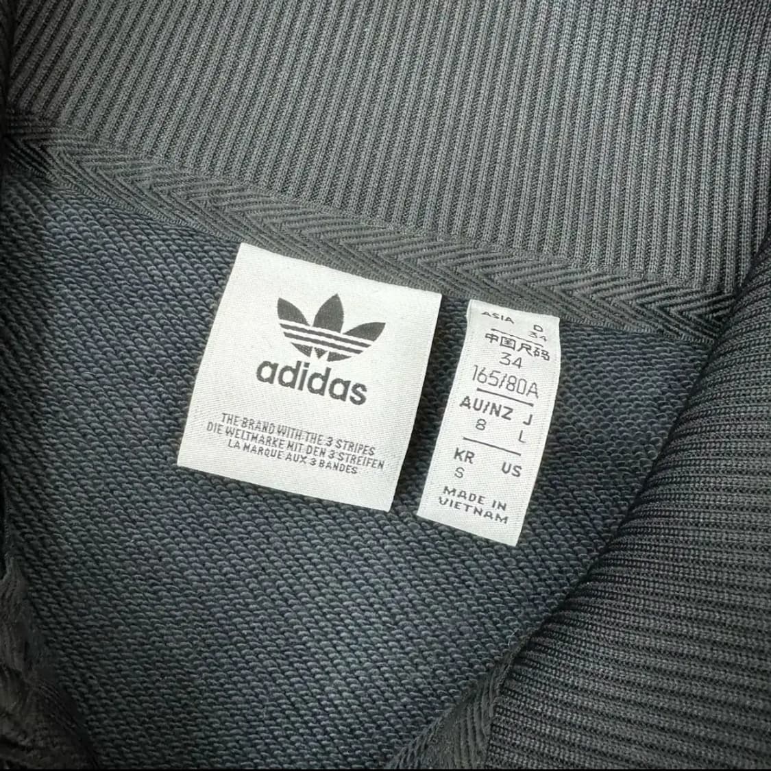 아디다스 블랙 트랙 져지 상품이미지4