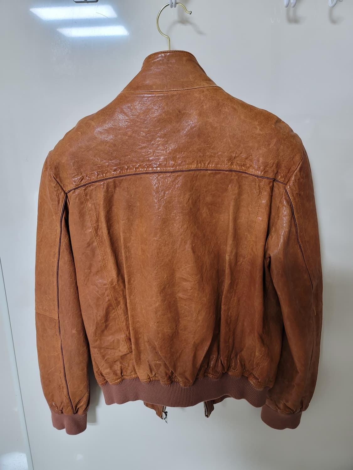 노스비치 어린양가죽자켓 M 95정사이즈 상태굿 상품이미지2