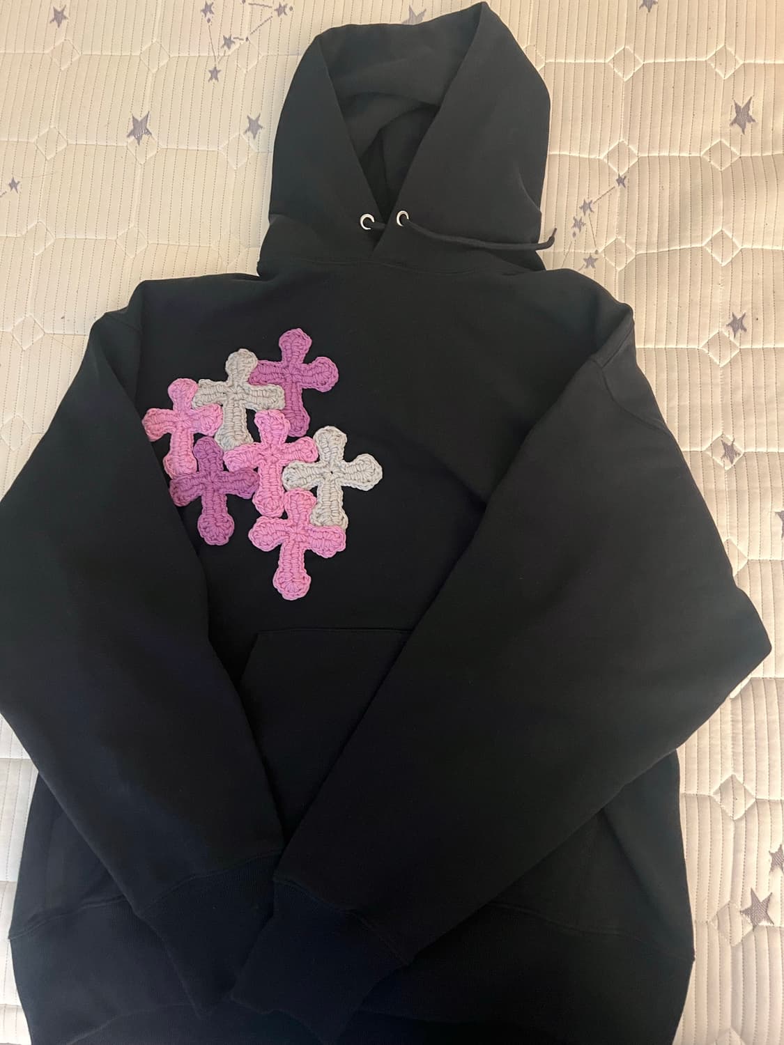 y.a.r.n 자수 후드 상품이미지2