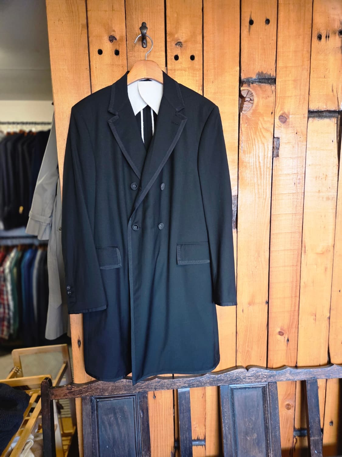 톰브라운 더블브레스티드코트 상품이미지10