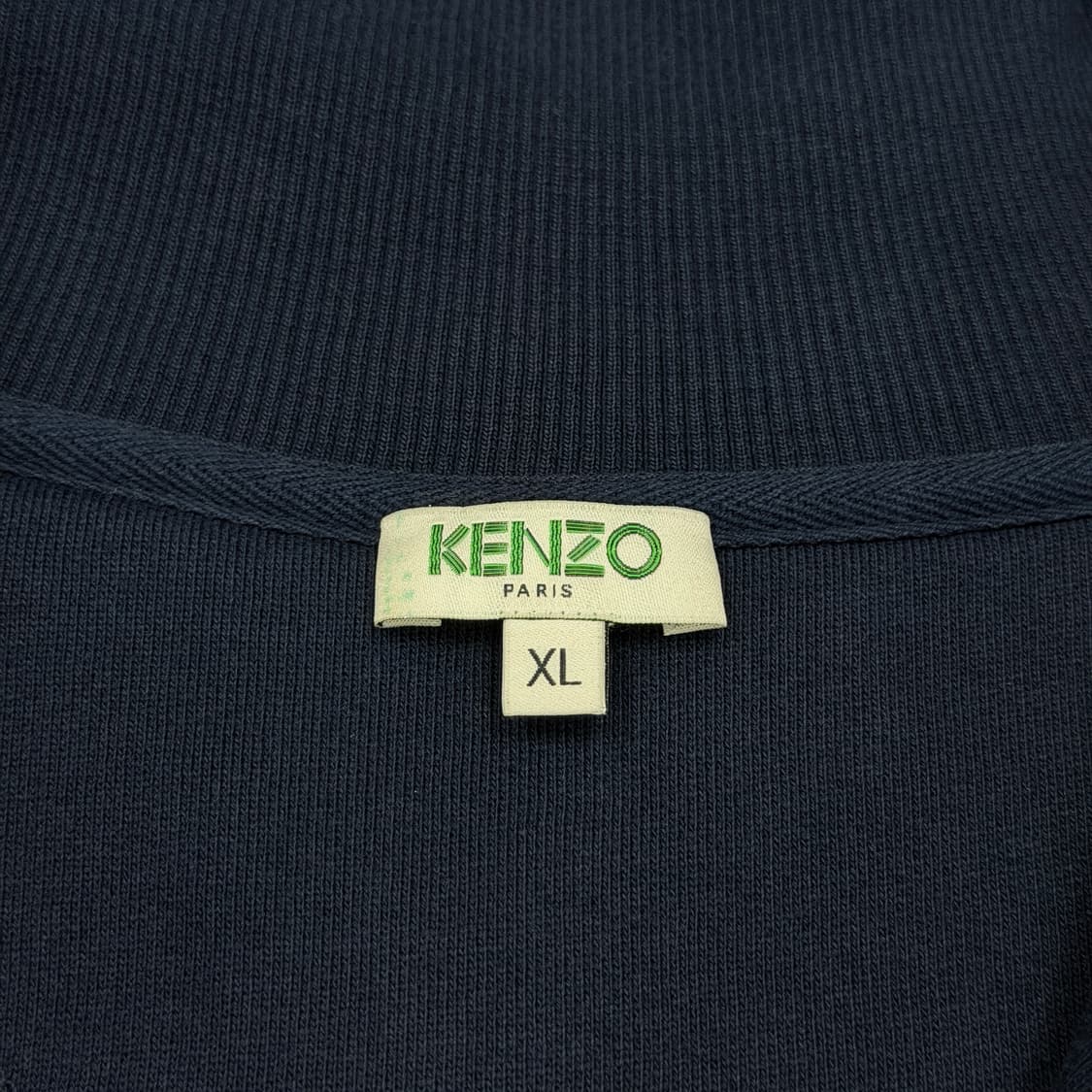 겐조 드래곤 용 하프 반집업 스웻셔츠 맨투맨 네이비 블루 XL 상품이미지3