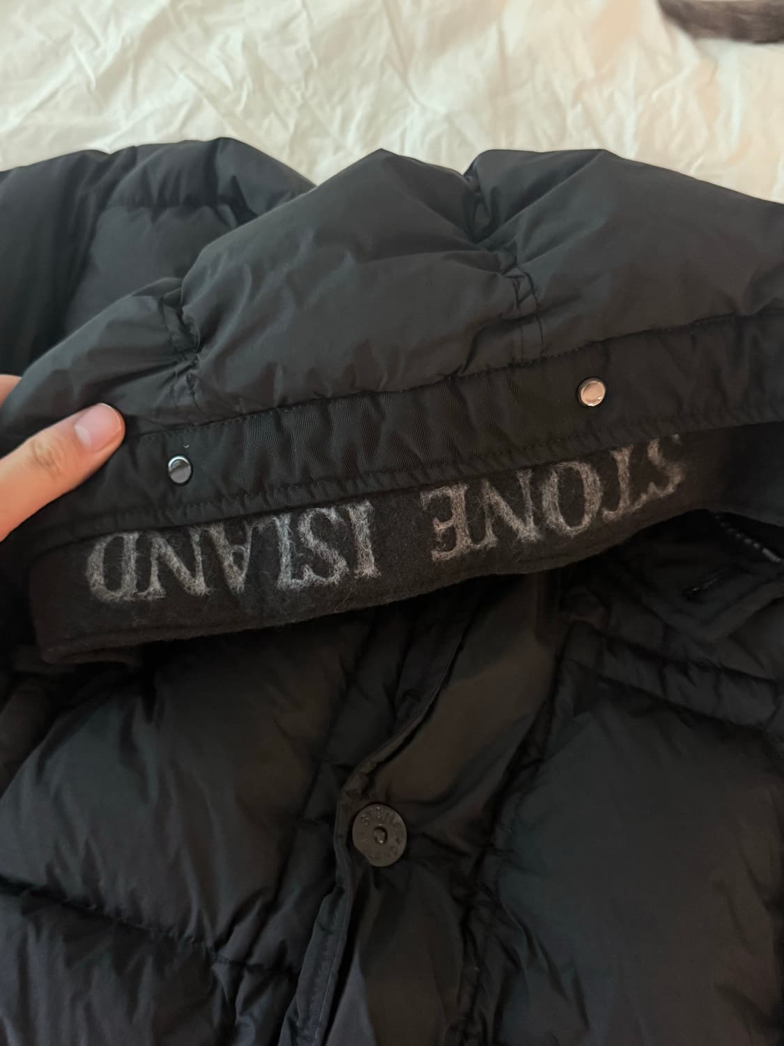 19fw 스톤아일랜드 크링클랩스 롱패딩 (L) 거의새것 상품이미지3