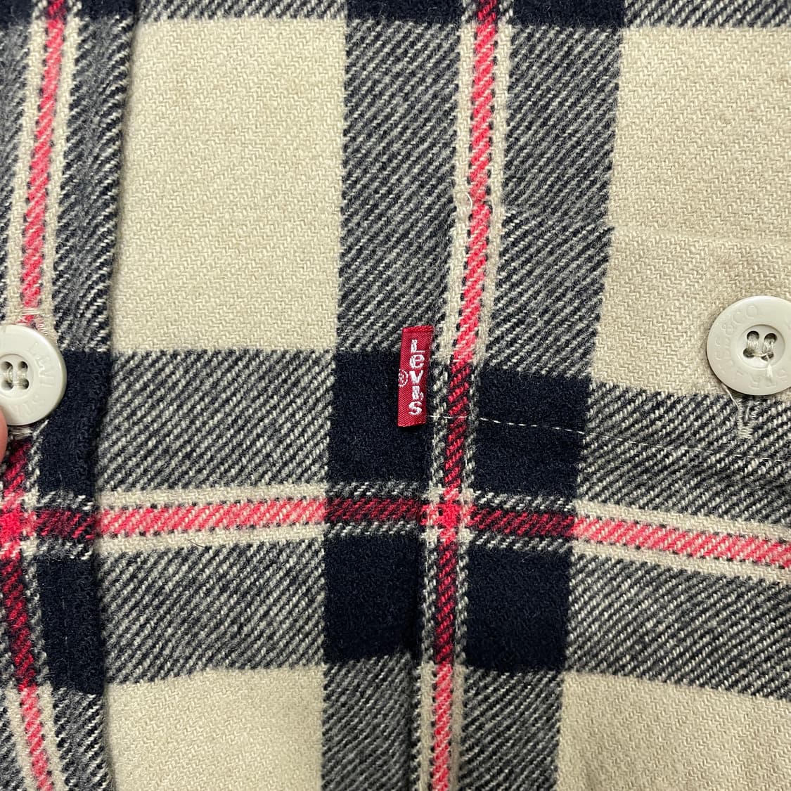 Levi's Quilting Wool Shirt Jacket 상품이미지4