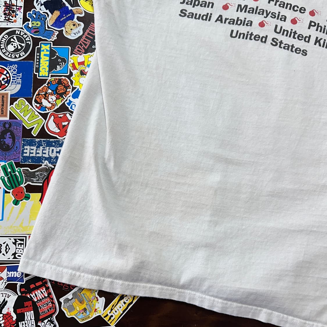 Early 00s 폭발물 탐지기 빈티지 티셔츠 XL 상품이미지6