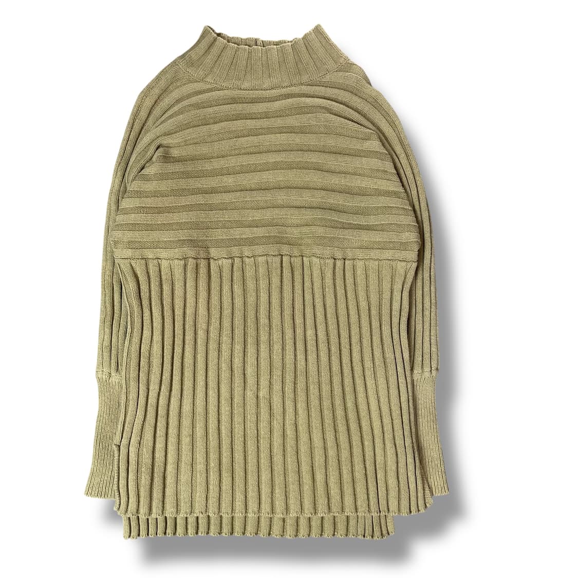 FREAK'S STORE 카키 모크넥 니트 스웨터 F 상품이미지1
