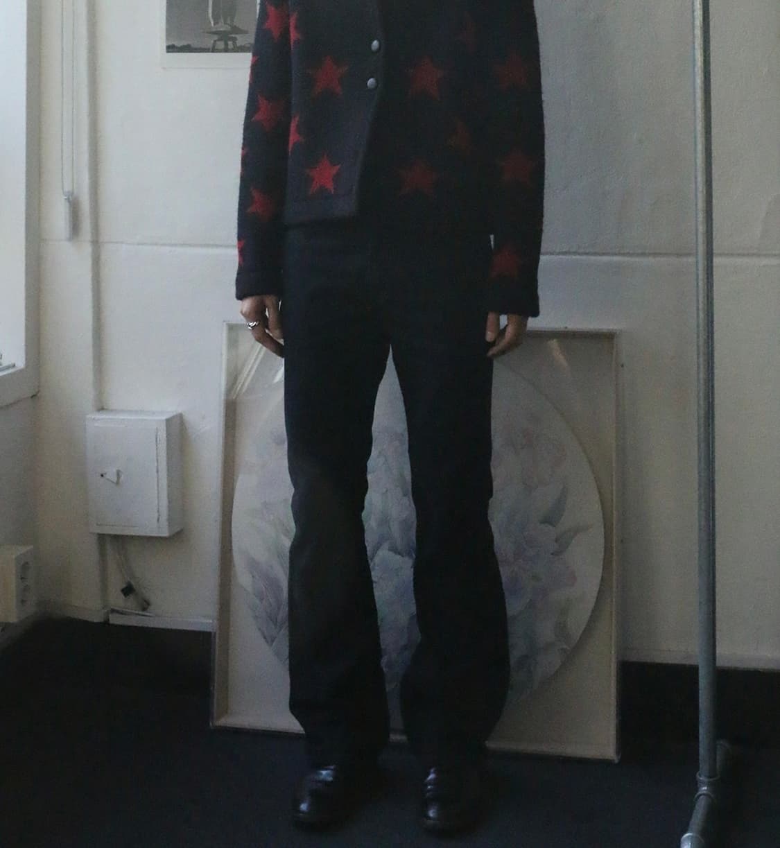 2000s 리바이스 517 부츠컷 블랙 진 상품이미지2