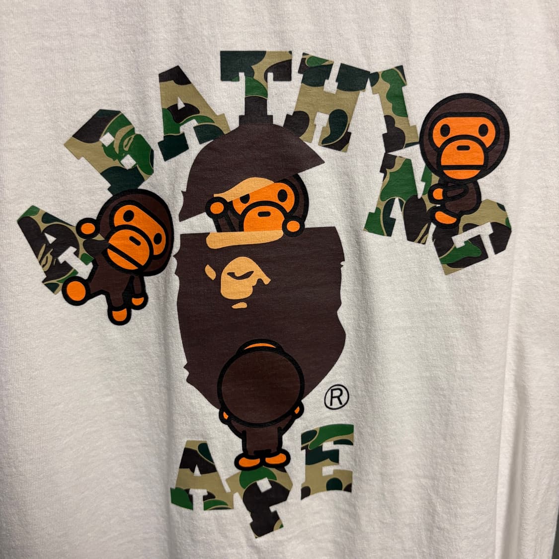 BAPE 베이프 카모 CAMO 반팔 티셔츠 상품이미지1