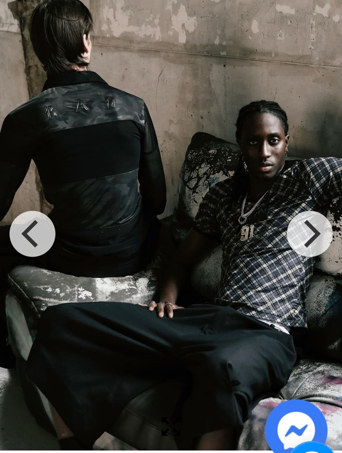 L 2025 배드블러드 레오파드 블랙 시스루 긴팔 티셔츠 상품이미지2