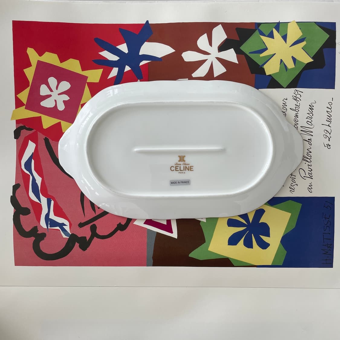 셀린느 타원형 체인 도기 마차 로고 플레이트 상품이미지7