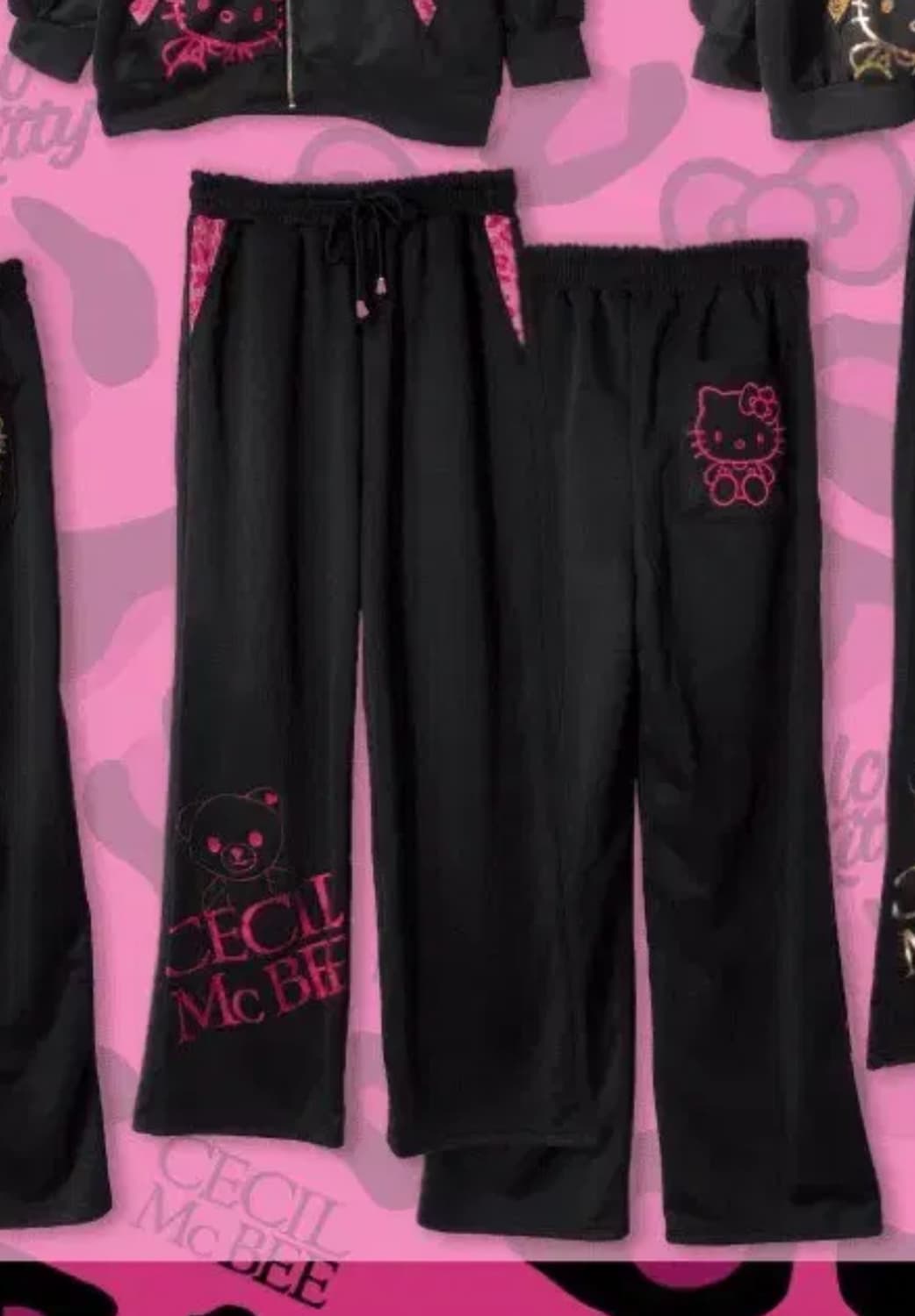 헬로키티 세실맥비 츄리닝 트레이닝셋업 츄바 돈키 상품이미지1