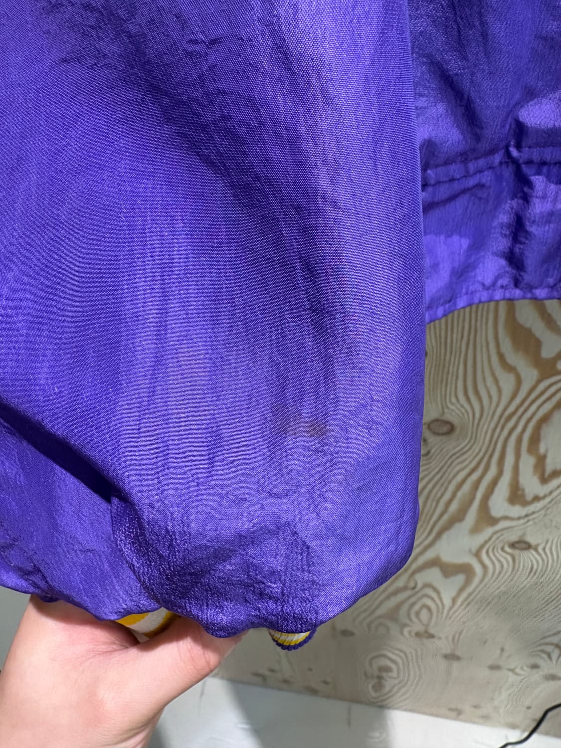 90s 미제생산 스타터 NFL 미네소타 바이킹스 사틴자켓 상품이미지5