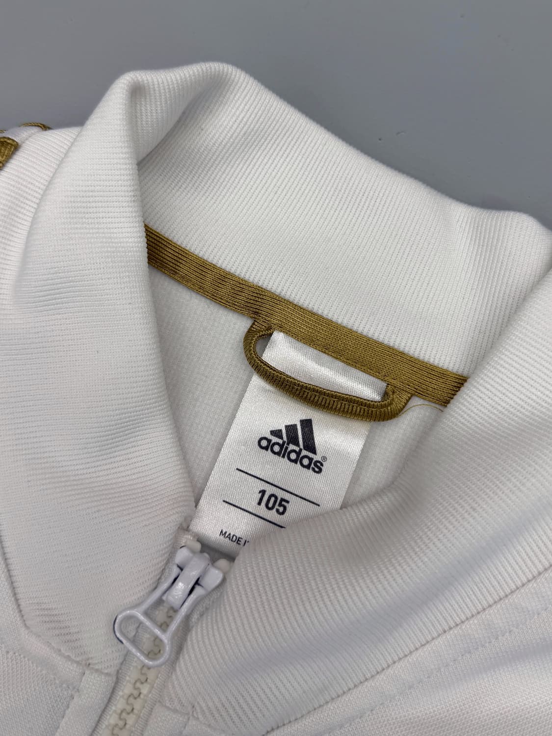 아디다스 AC밀란 14-15시즌 화이트 골드 트랙 져지 상품이미지3