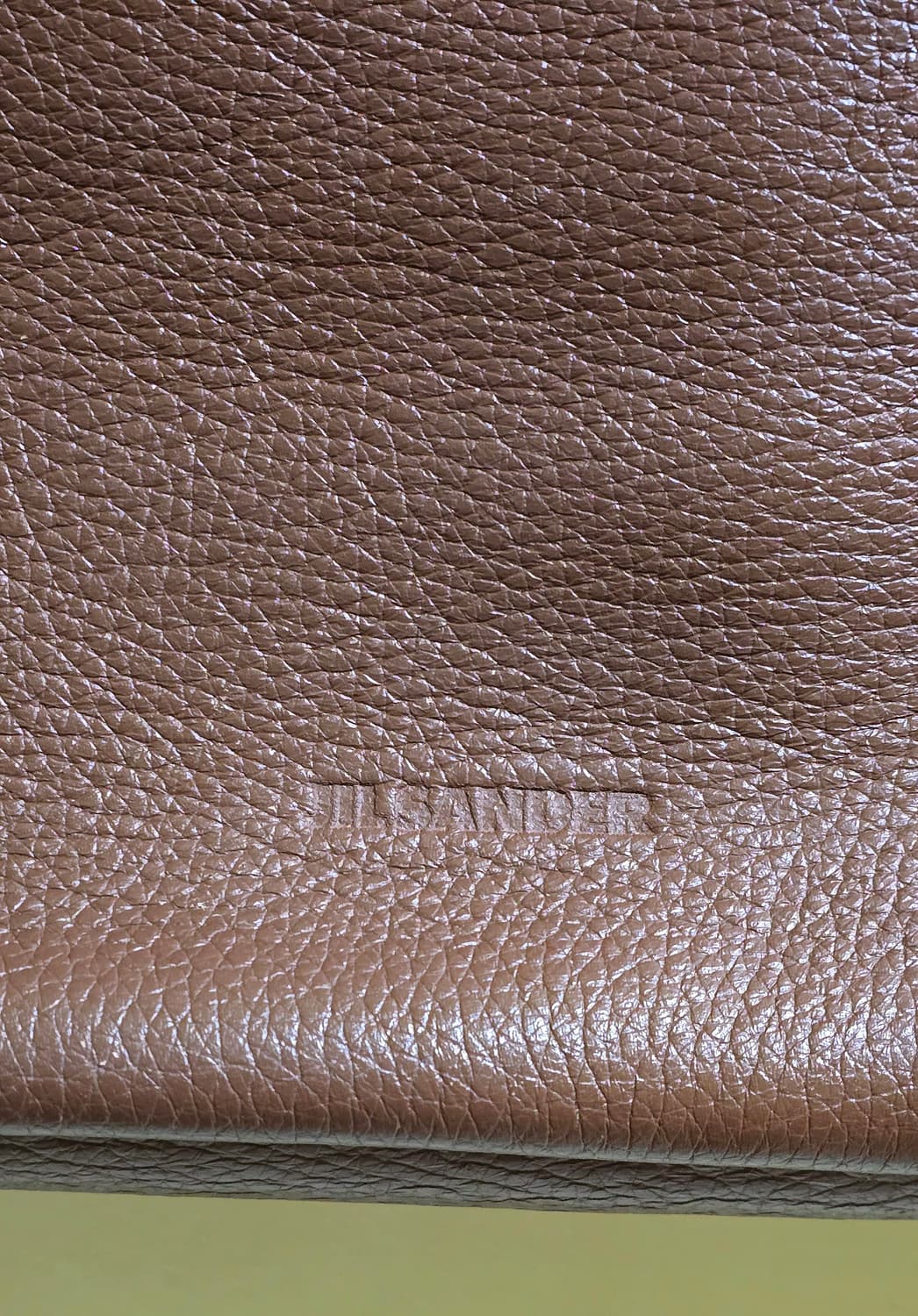 질 샌더 투톤 가죽 토트백 상품이미지3