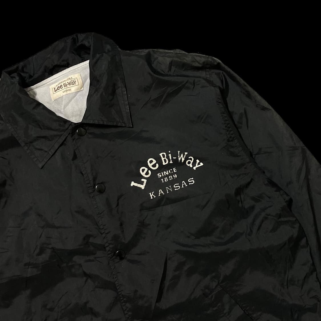 LEE BI-Way 리 바이웨이 블랙 코치자켓 상품이미지4