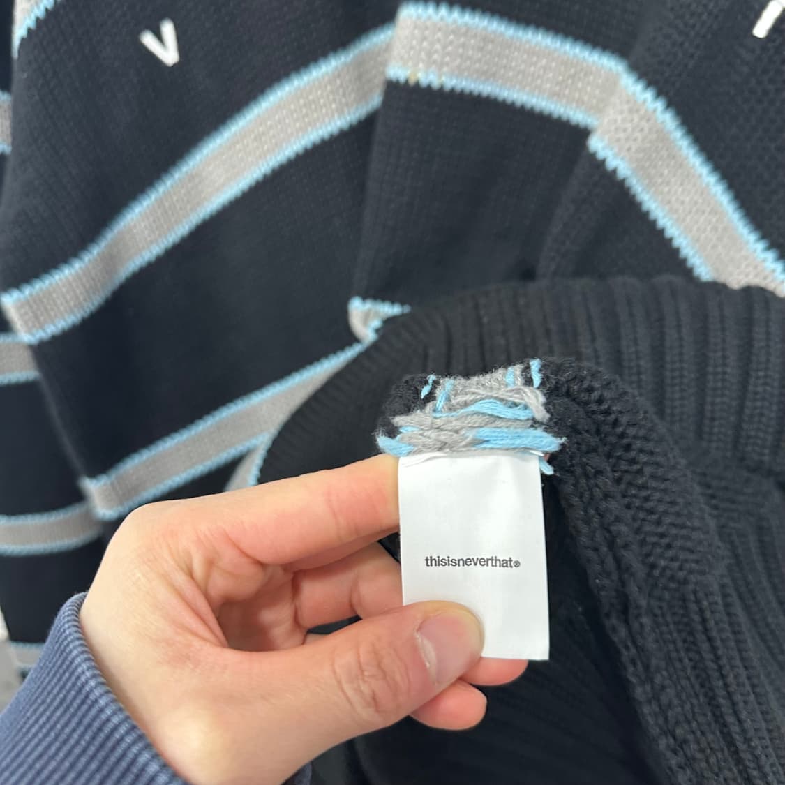 디스이즈네버댓 니트 상품이미지6