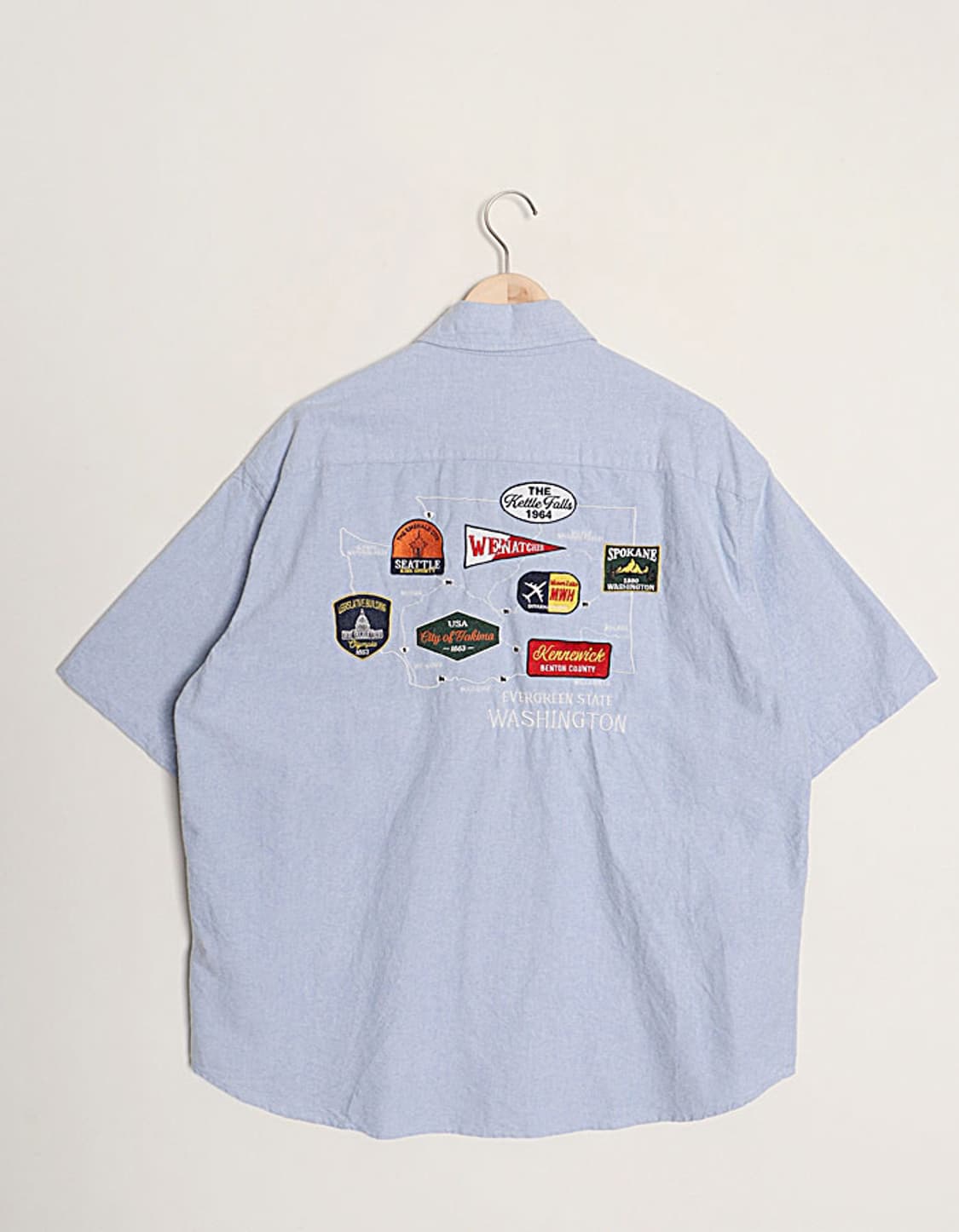 WEGO Embro Oversized Shirts 상품이미지5