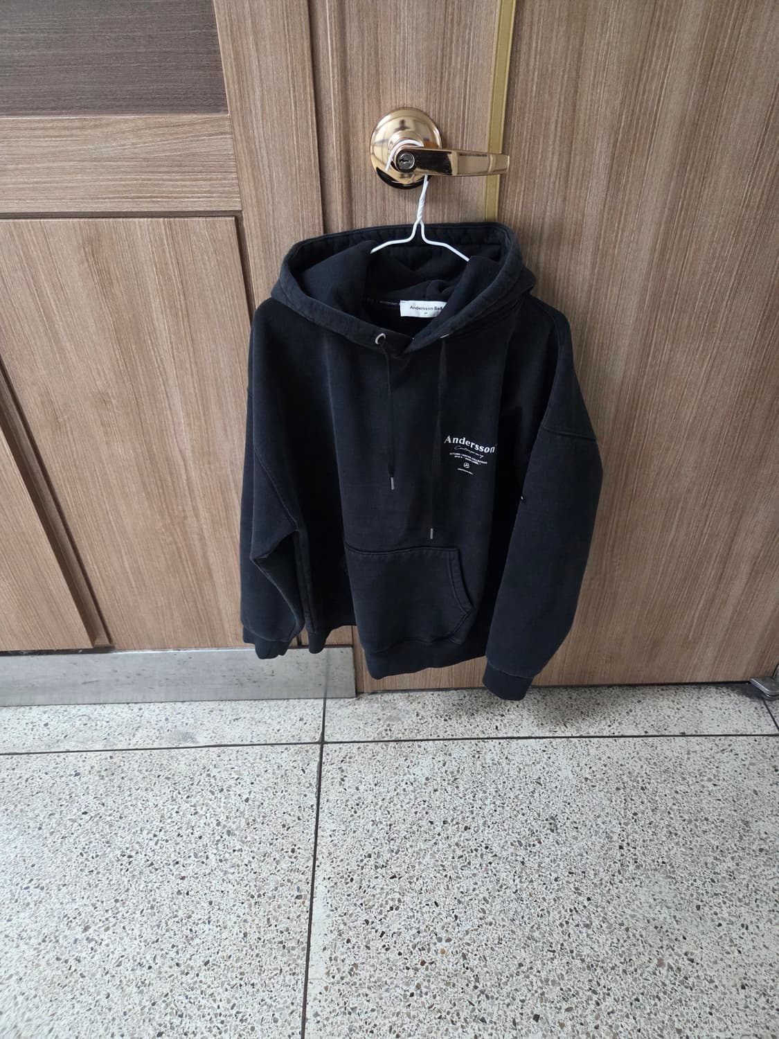 앤더슨벨 기모 후드 m  상품이미지1