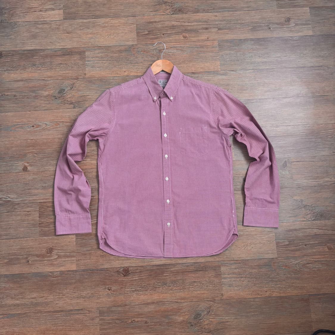 JCREW 제이크루 체크 셔츠 남방 M 슬림 수입 정품 기본 디테일 상품이미지7