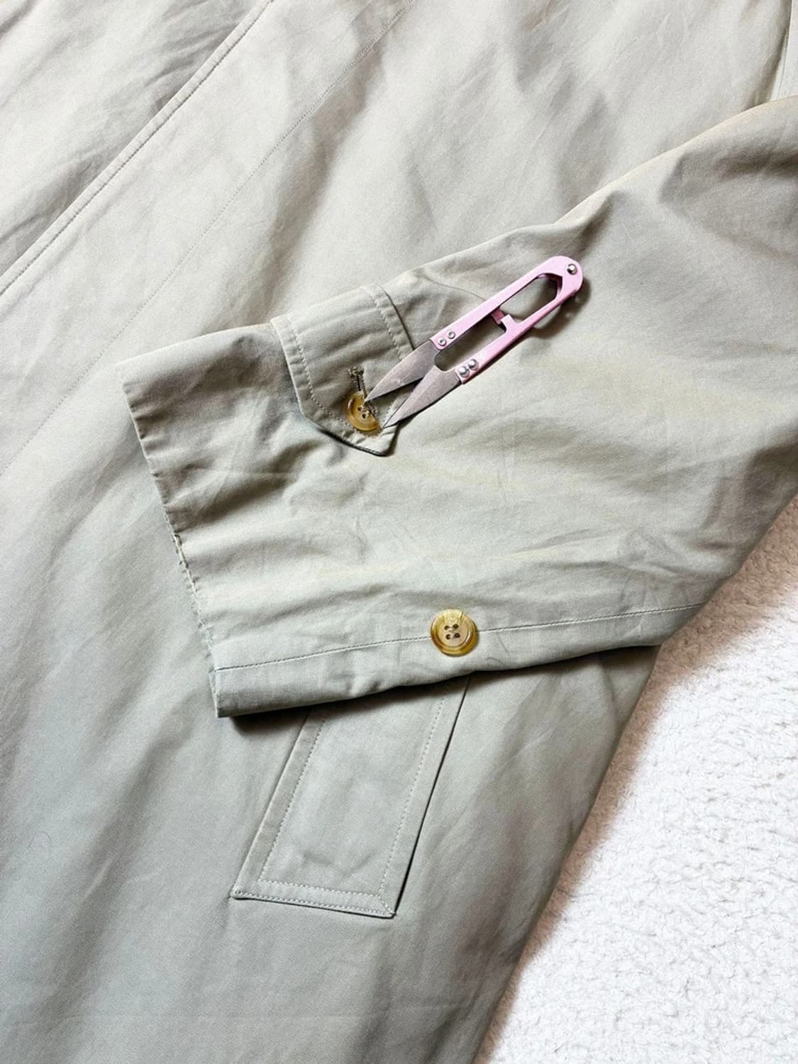 버버리 90's 재팬 노바체크 안감 트렌치 코트 PN7219 상품이미지4