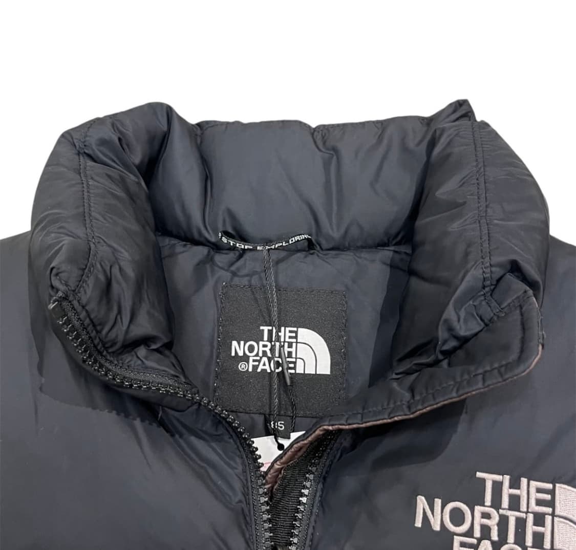 노스페이스 700브라운 블랙 빈티지 조끼패딩 상품이미지4
