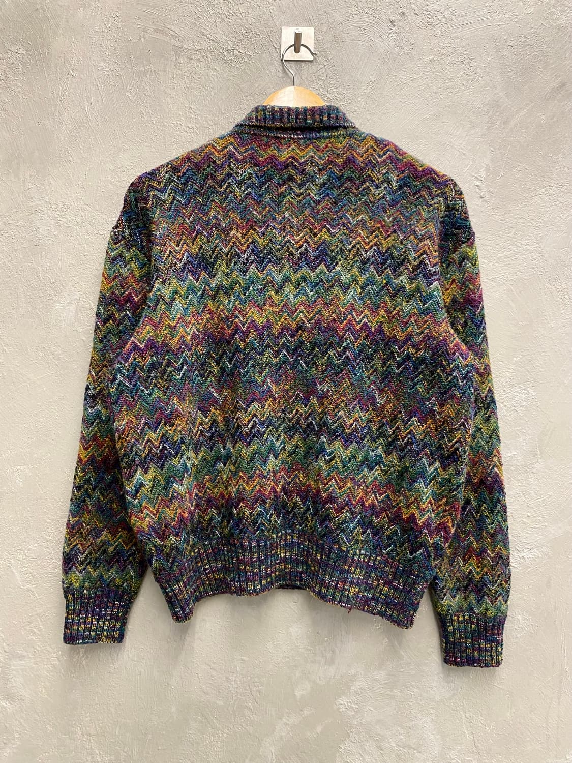 [48] 90s MISSONI 미쏘니 이태리 메이드 에스닉 울 니트 상품이미지5