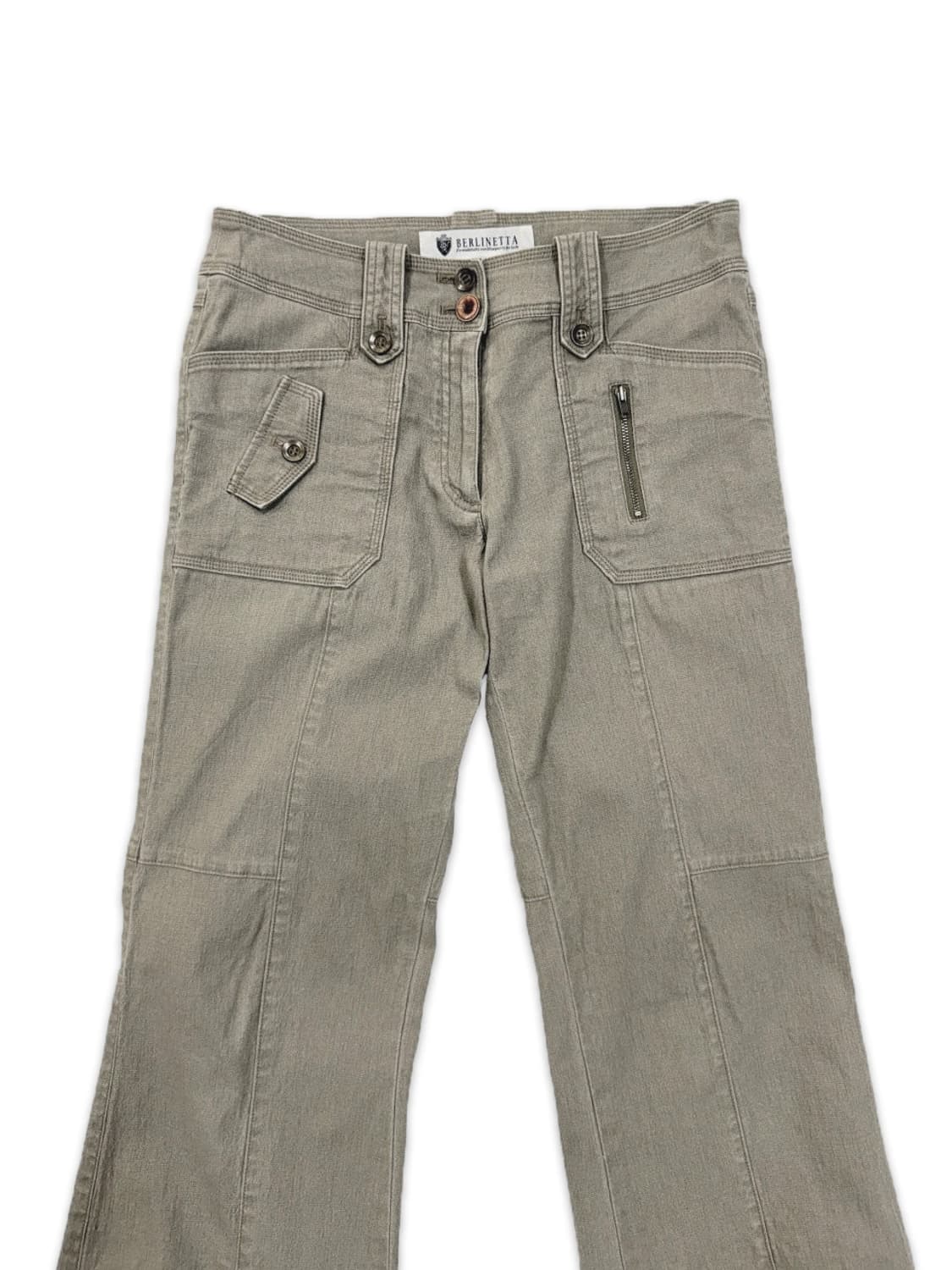 빈티지 BERLINETTA 포켓 와이드 부츠컷 팬츠 상품이미지3