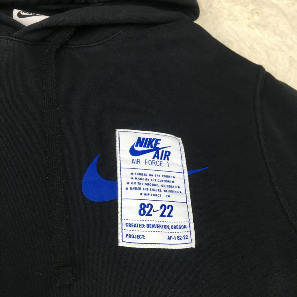 나이키 에어포스 40주년 기모 후드티 BB13 상품이미지2