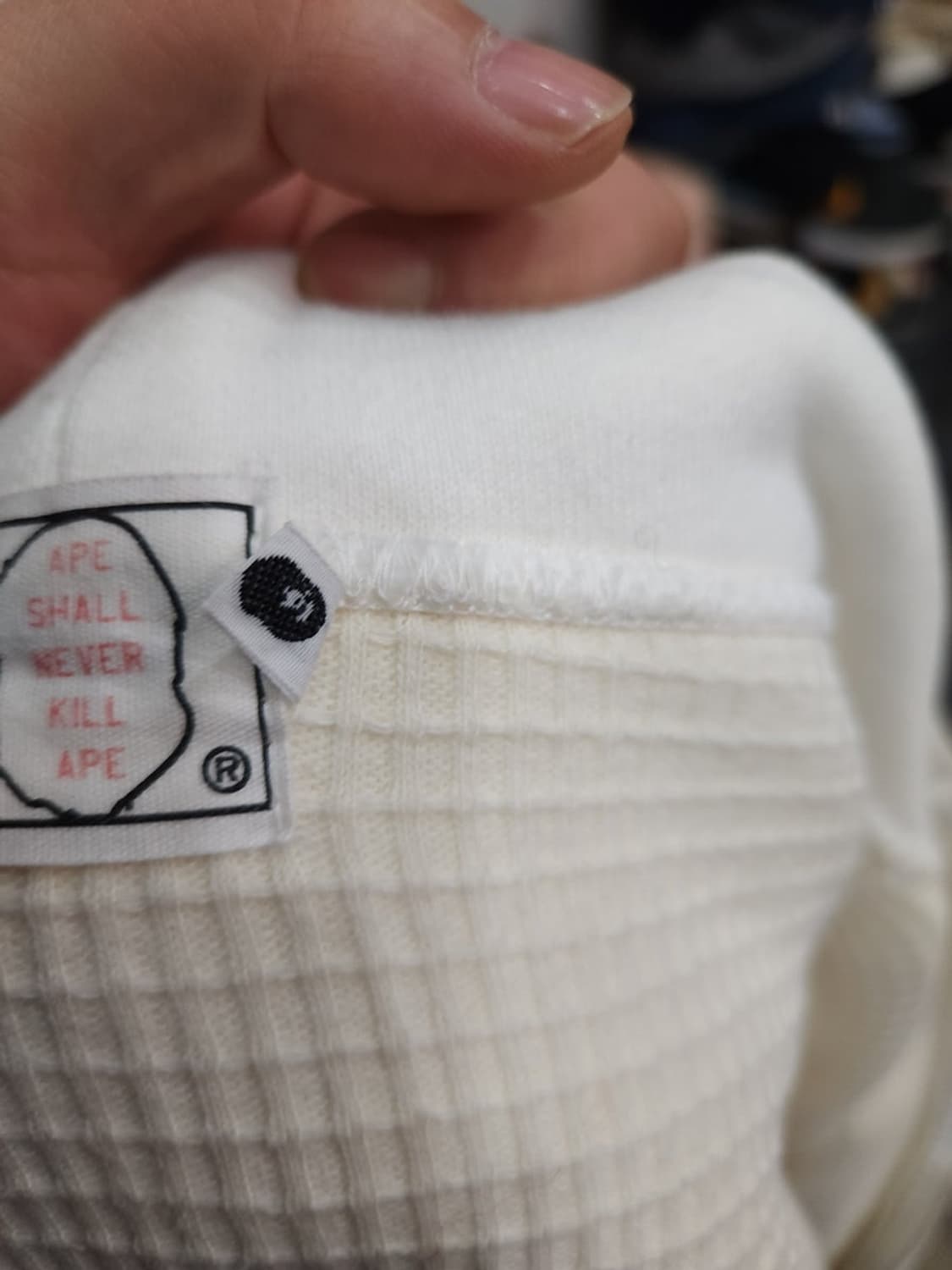 베이프 00s 풋숄저 헤비 스웻 후드 집업 점퍼 상품이미지7