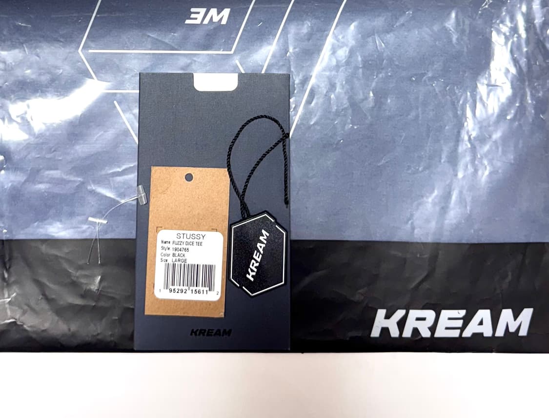 스투시 퍼지 다이스 티셔츠 블랙 L 상품이미지3