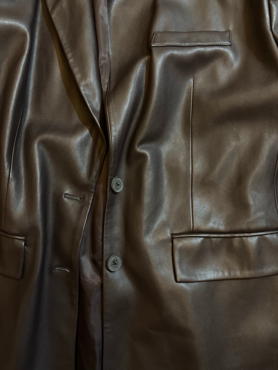 Gap 레더 블레이저  상품이미지2