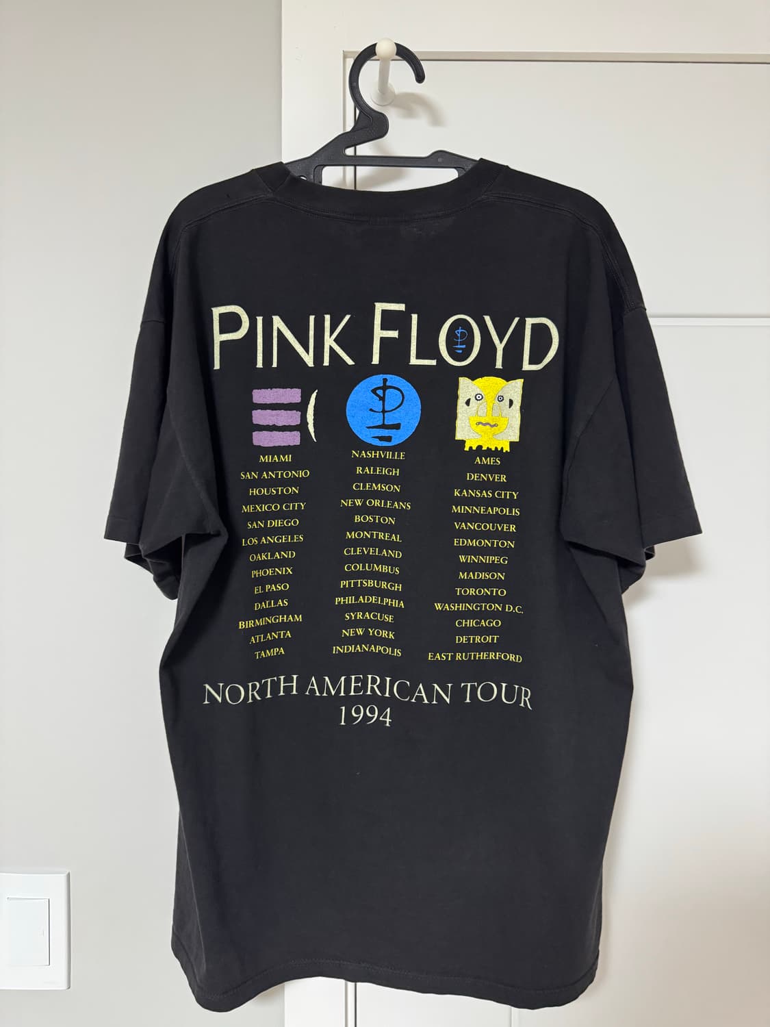 빈티지 밴드티 핑크플로이드 1994 투어티셔츠 xI 상품이미지2