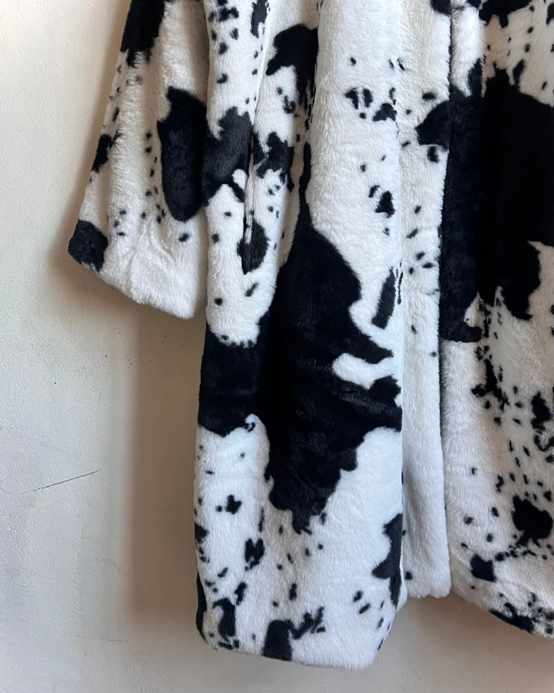 Jpn Vintage Dalmatian Faux Fur Long Coat 상품이미지8