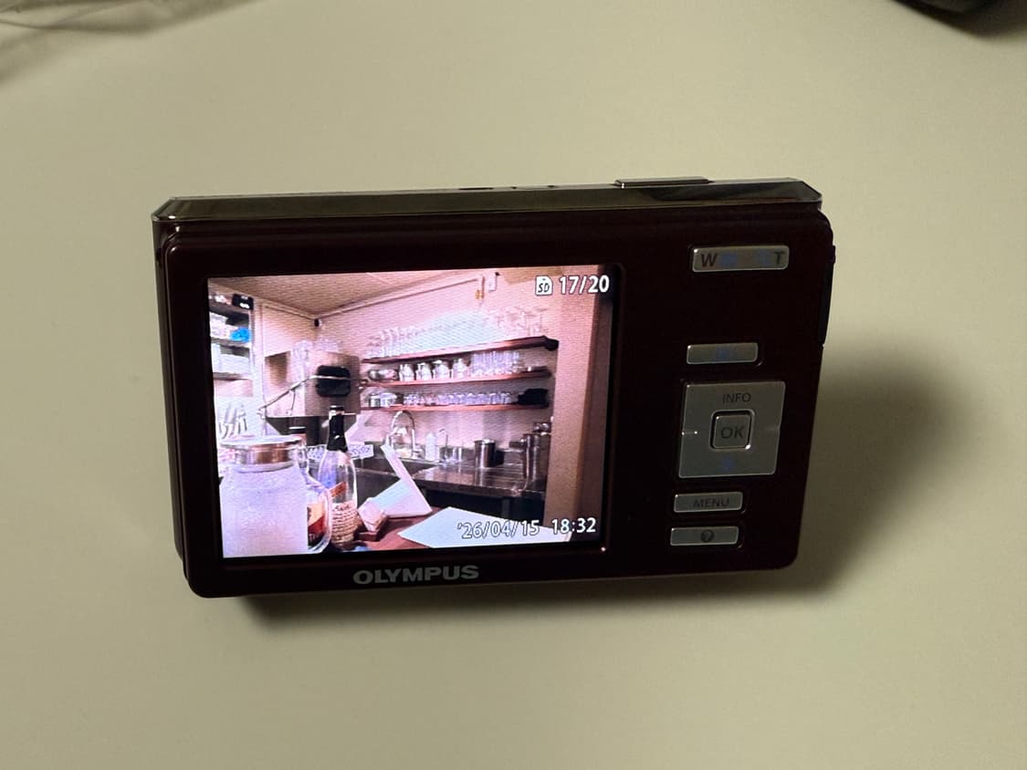 감성,작례) 올림푸스 Olympus FE-4030 빈티지 디카 핑크브라운 상품이미지4