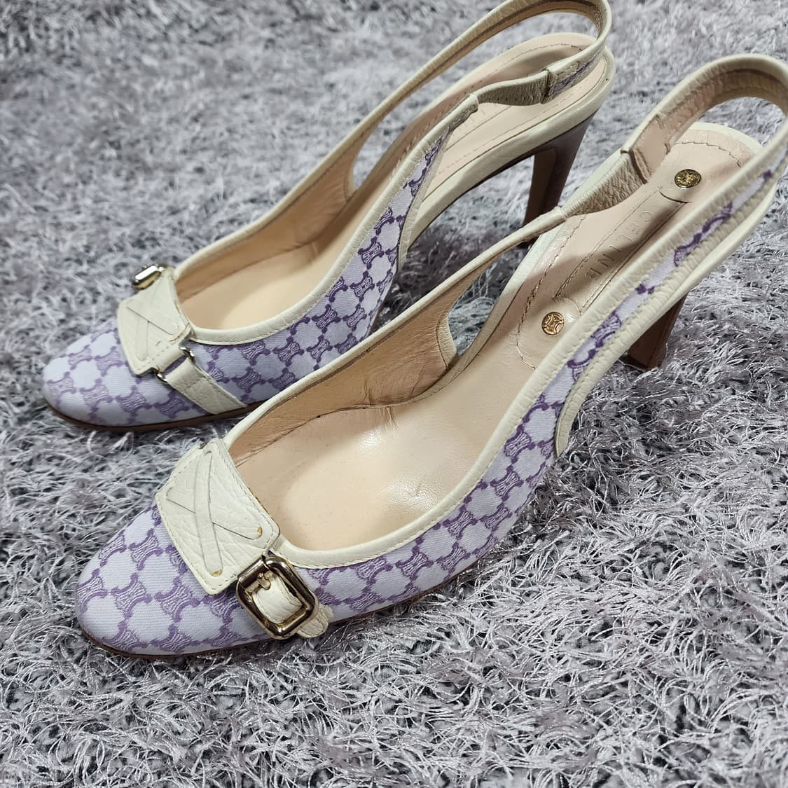 셀린느 슬링백 샌들 구두 36.5 상품이미지1