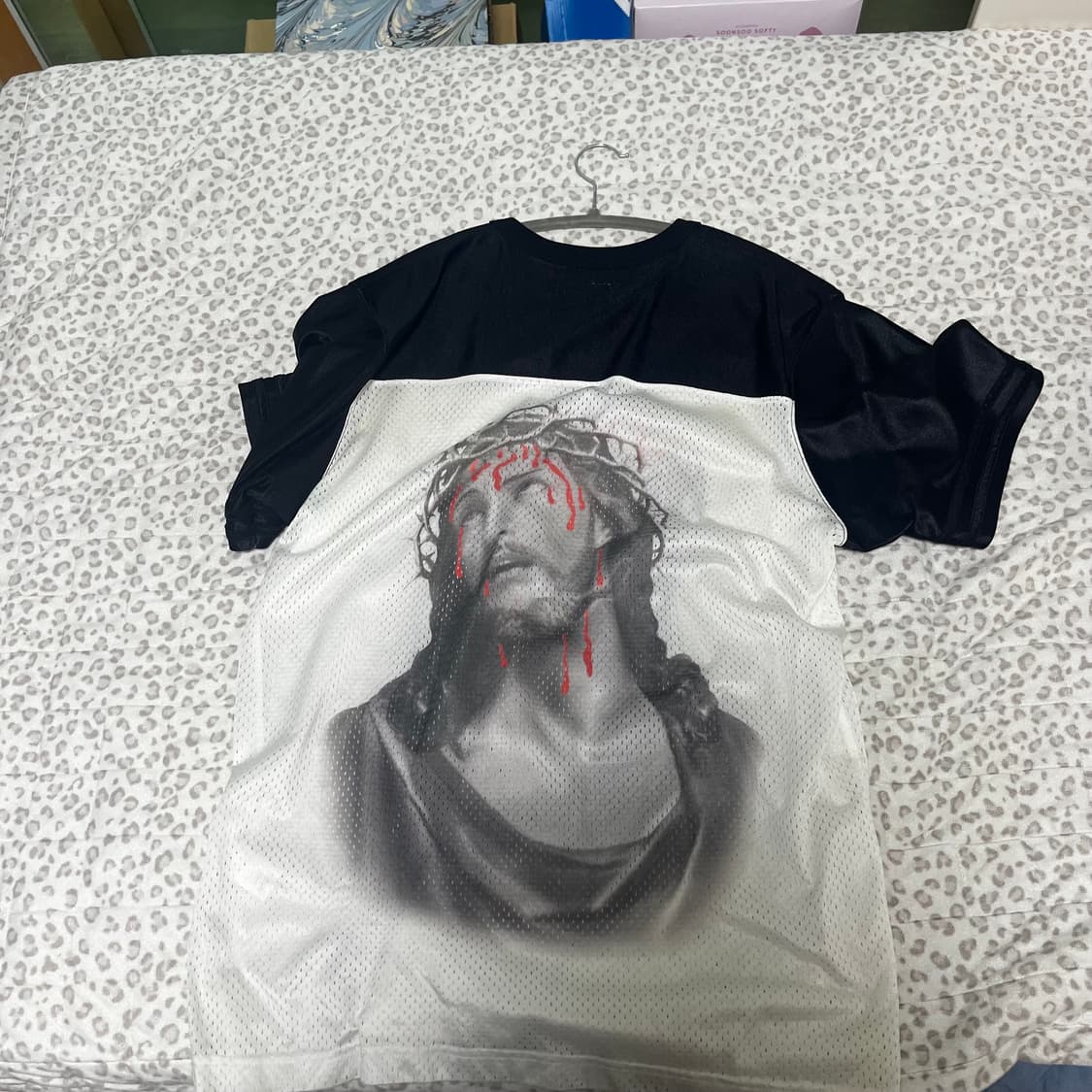 슈프림 지져스 반팔져지 상품이미지3