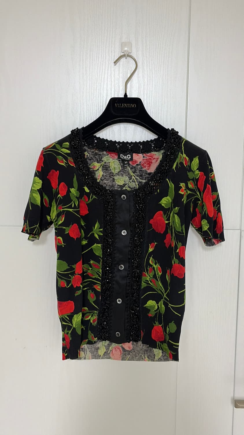 돌체앤가바나 플로랄반팔니트 44,55 정품 상품이미지1