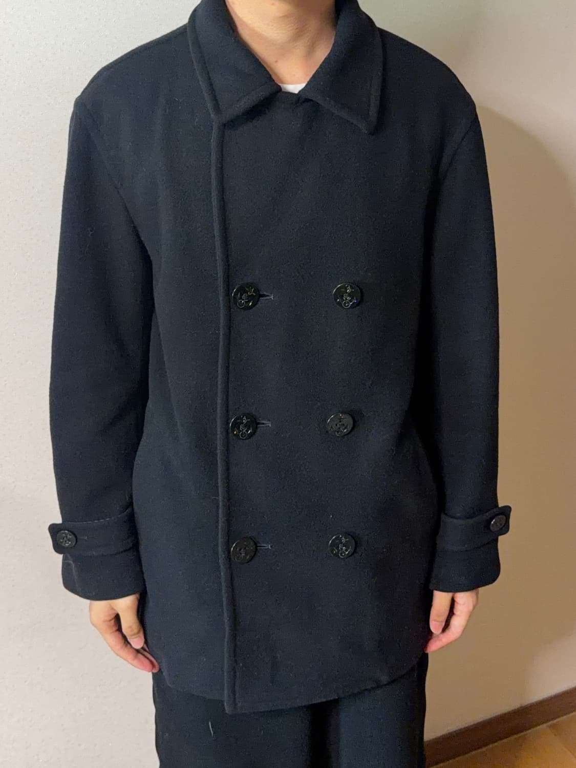 00s 유니클로 울 피코트 상품이미지4