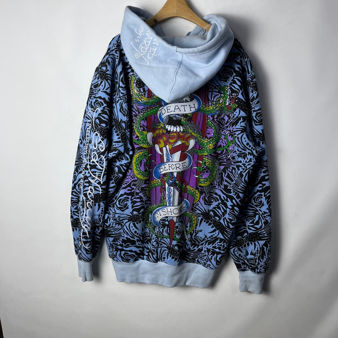 [Ed Hardy] 에드하디 오리엔탈 큐빅 후드집업 상품이미지2