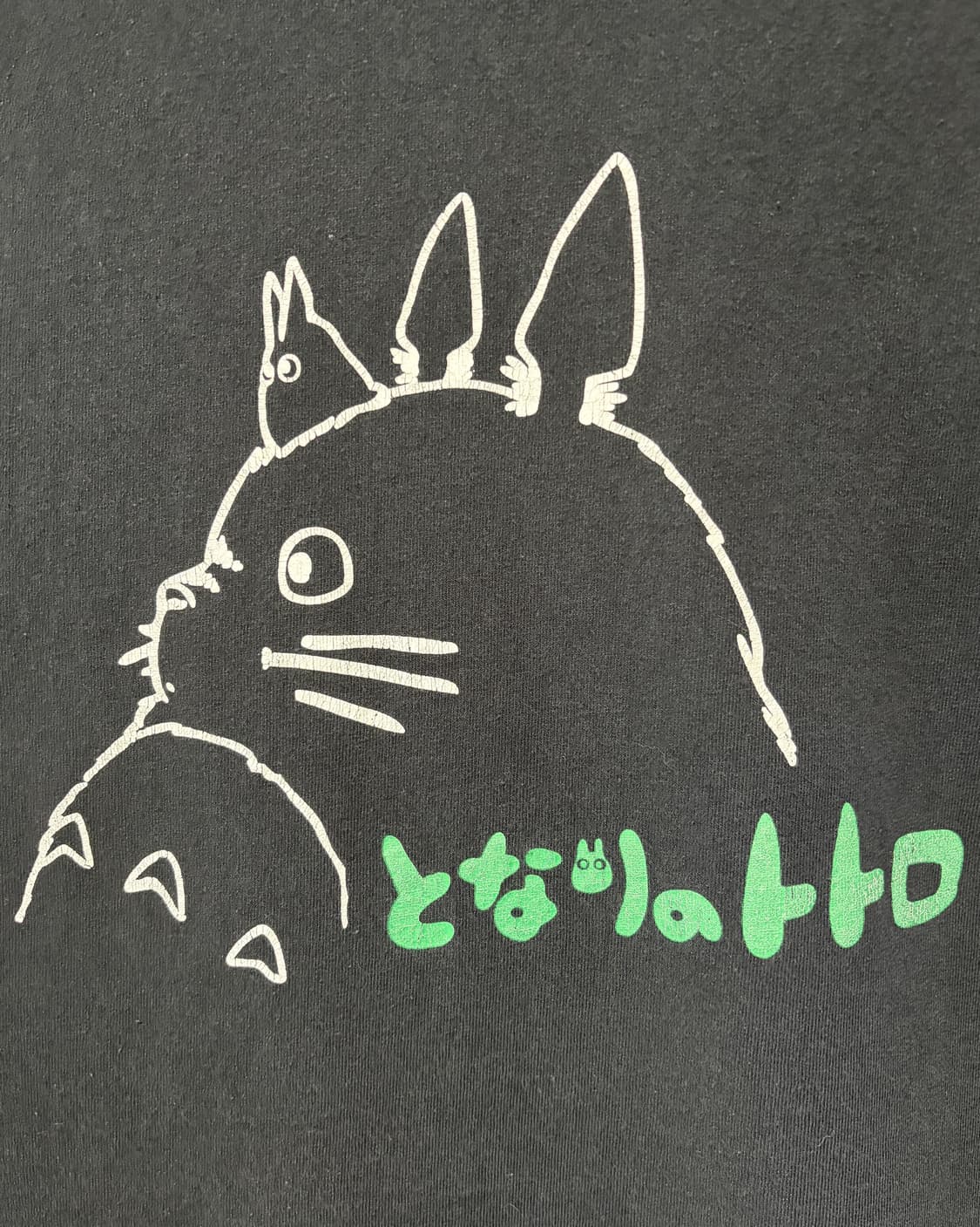 빈티지 00s Ghibli Totoro 즈브리 토토로 애니 티셔츠 상품이미지2