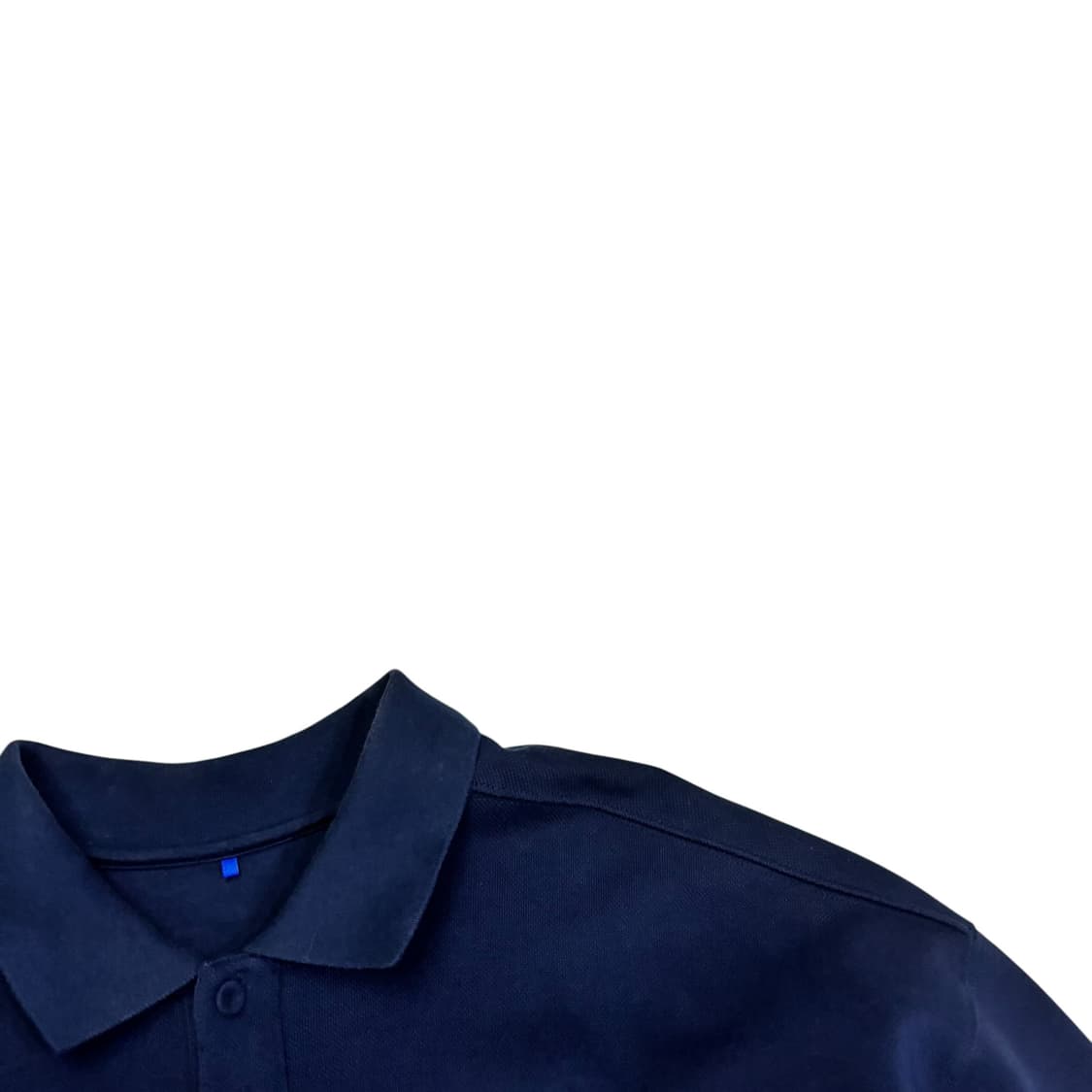 아더에러 네이비 니들 로고 폴로 셔츠 상품이미지3