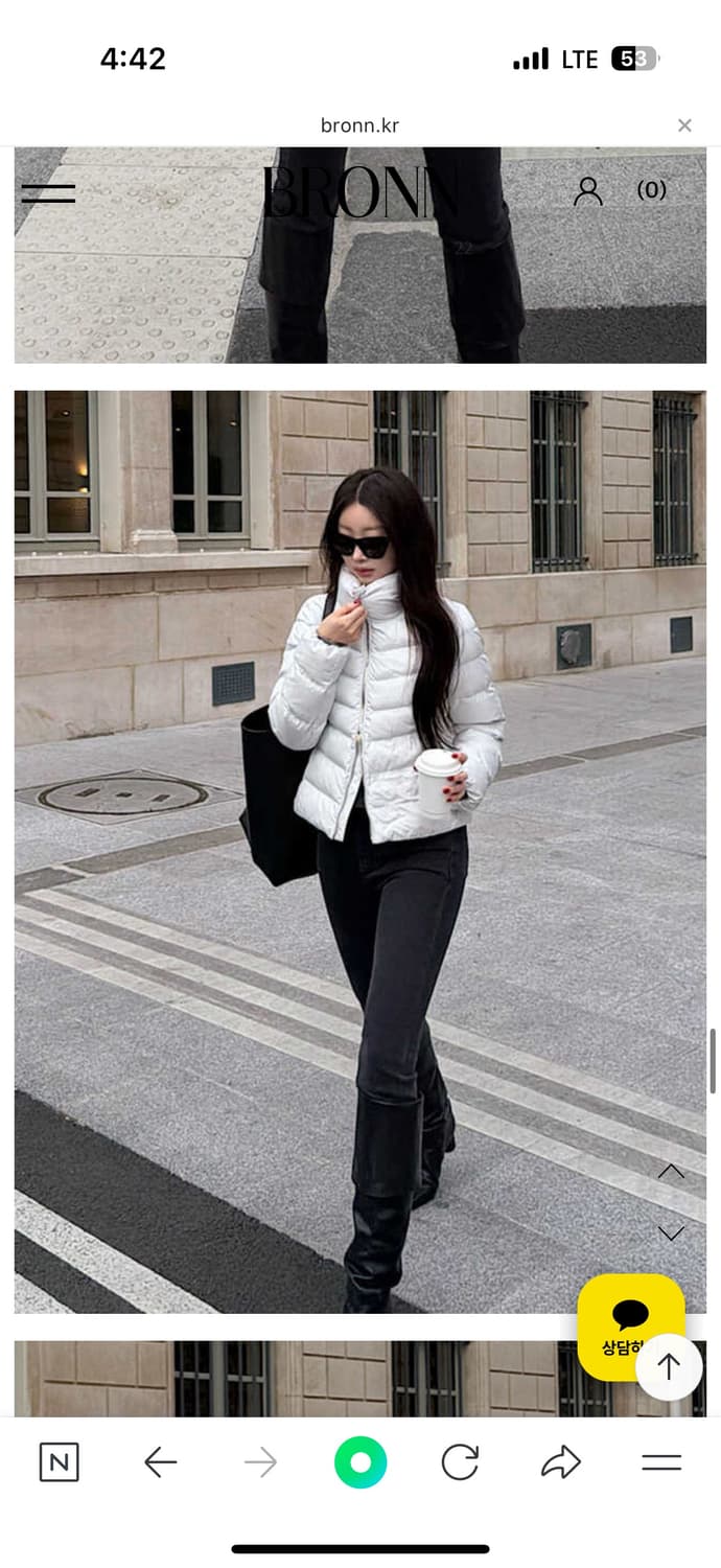 브론 패딩 (새상품) 상품이미지4
