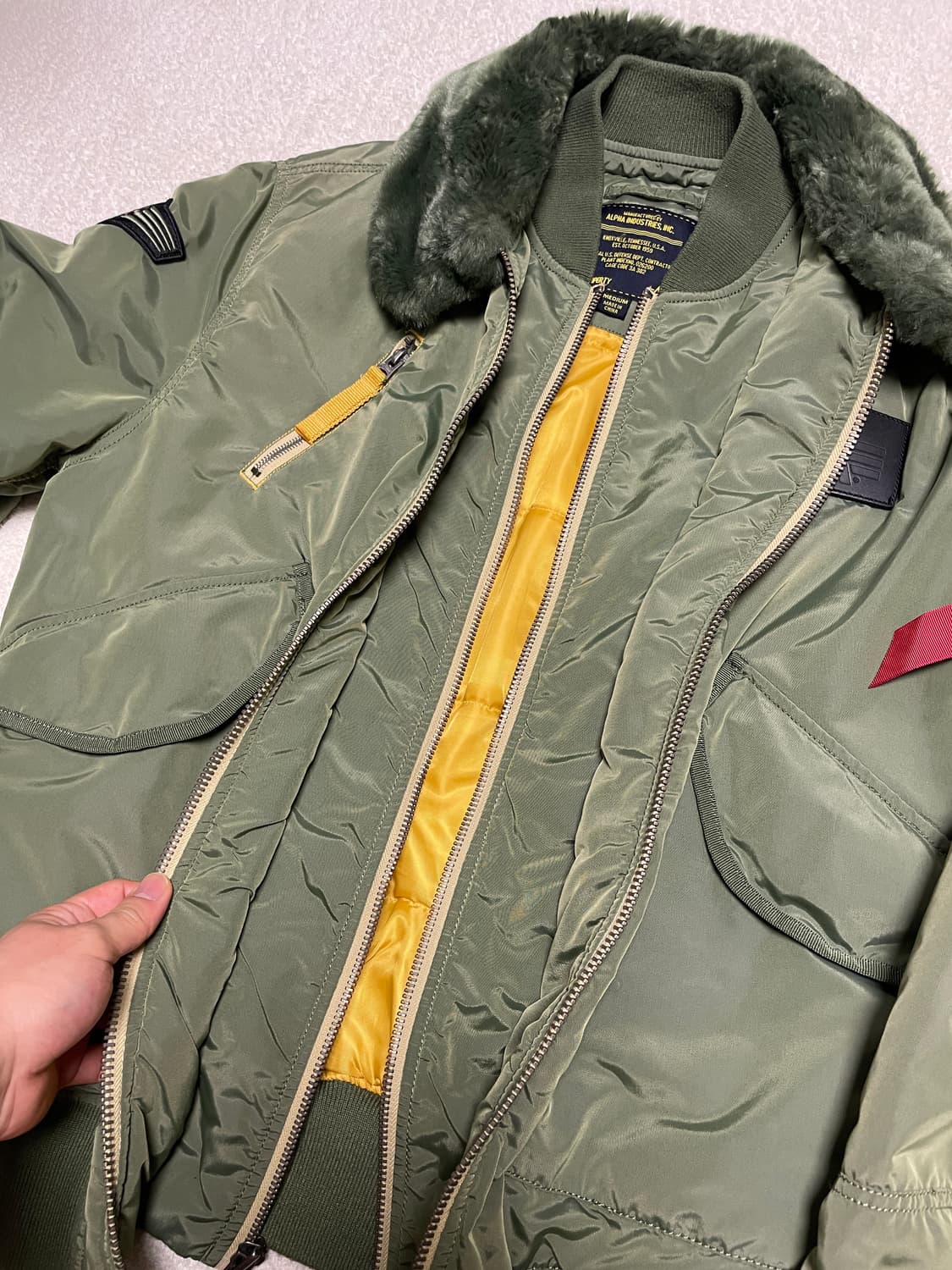 알파인더스트리 B-15 air frame 상품이미지4