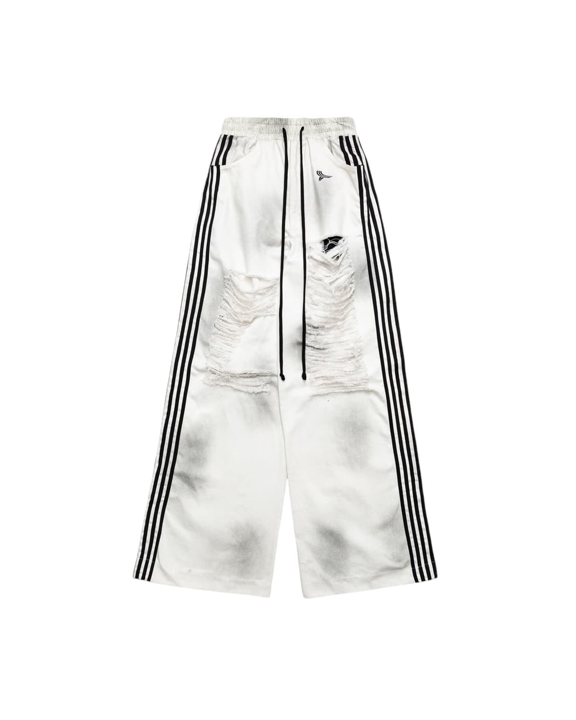 요리 스포츠 5 스트라이프 데님 워시드 화이트 상품이미지1