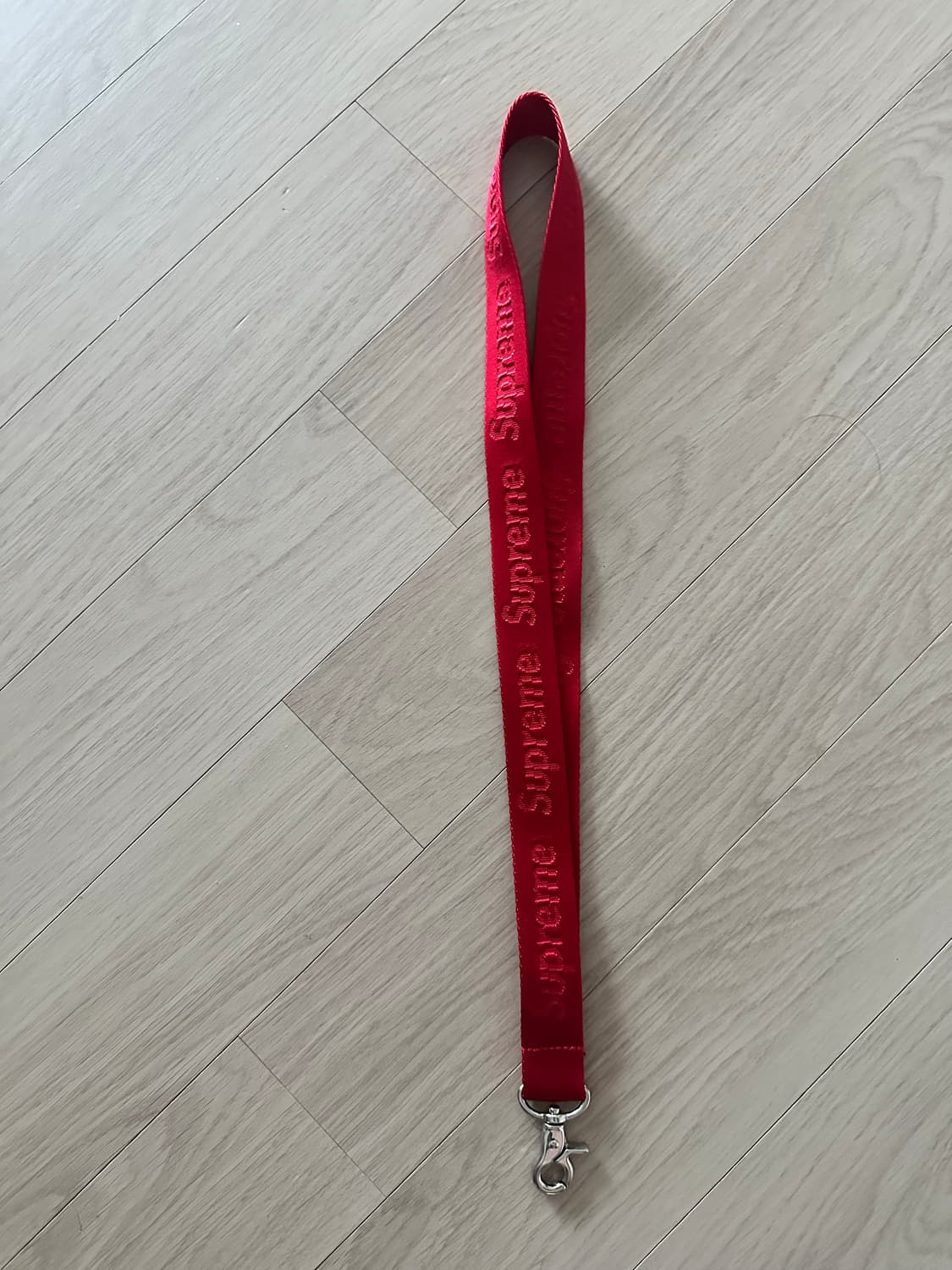 16ss 슈프림 랜야드 키체인 목걸이 상품이미지1