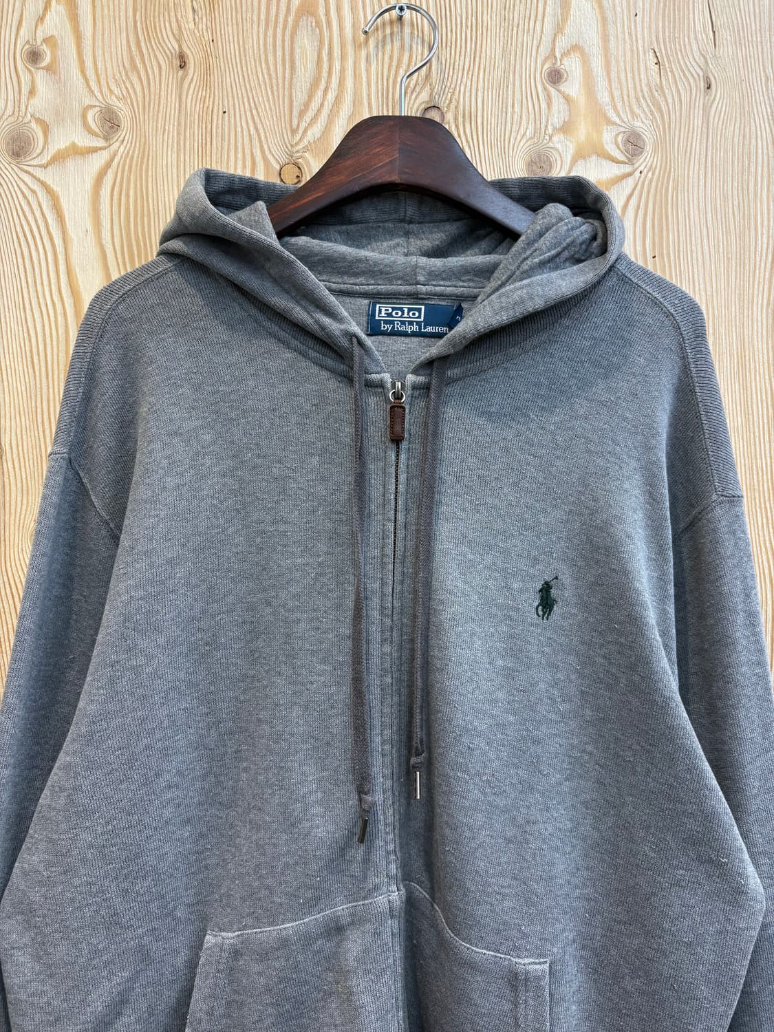 폴로 랄프로렌 코튼 니트 후드집업 상품이미지2